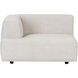 Darren Moto Stucco Modular Left Armchair